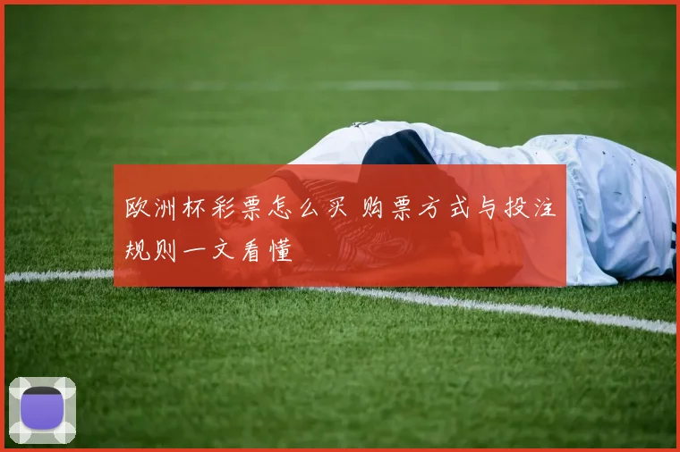欧洲杯彩票怎么买 购票方式与投注规则一文看懂